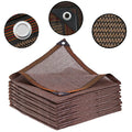 75% Shading Coffee Sun Shade Net – Heavy-Duty UV-Resistant Pergola Cover for Garden & Greenhouse