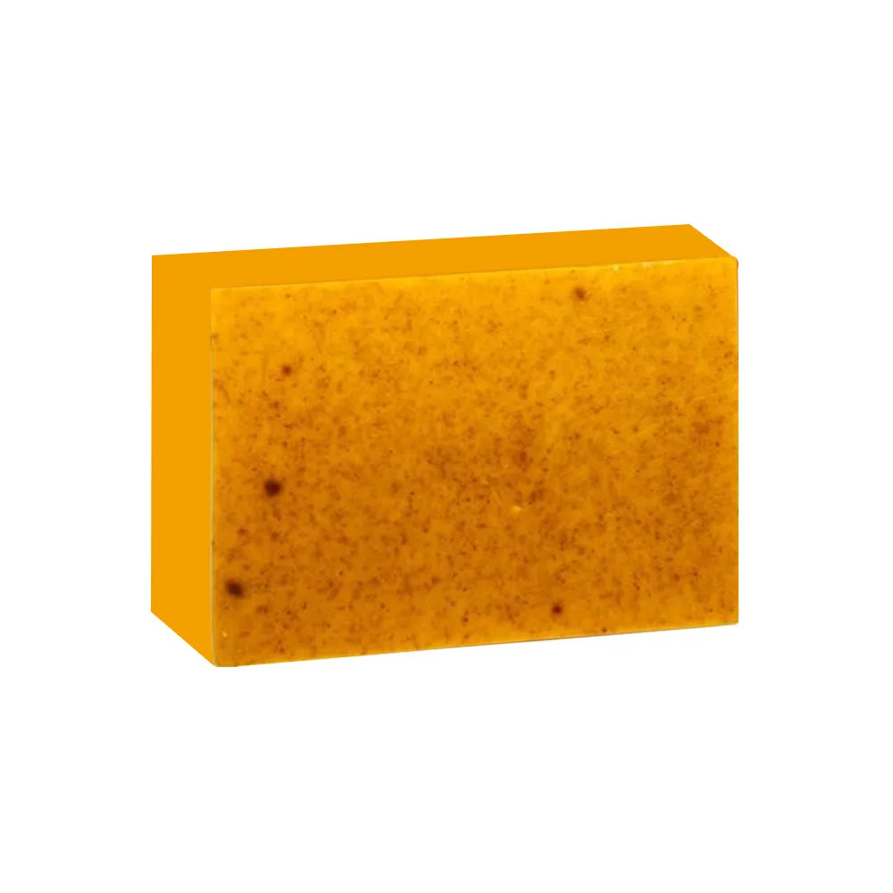 100g Turmeric Handmade Soap – Natural Lemon Kojic Acid Shower & Facial Soap for Brightening