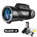 80x100 Monocular Telescope with Tripod & Phone Clip – High Magnification Outdoor Camping & Hiking Telescope
