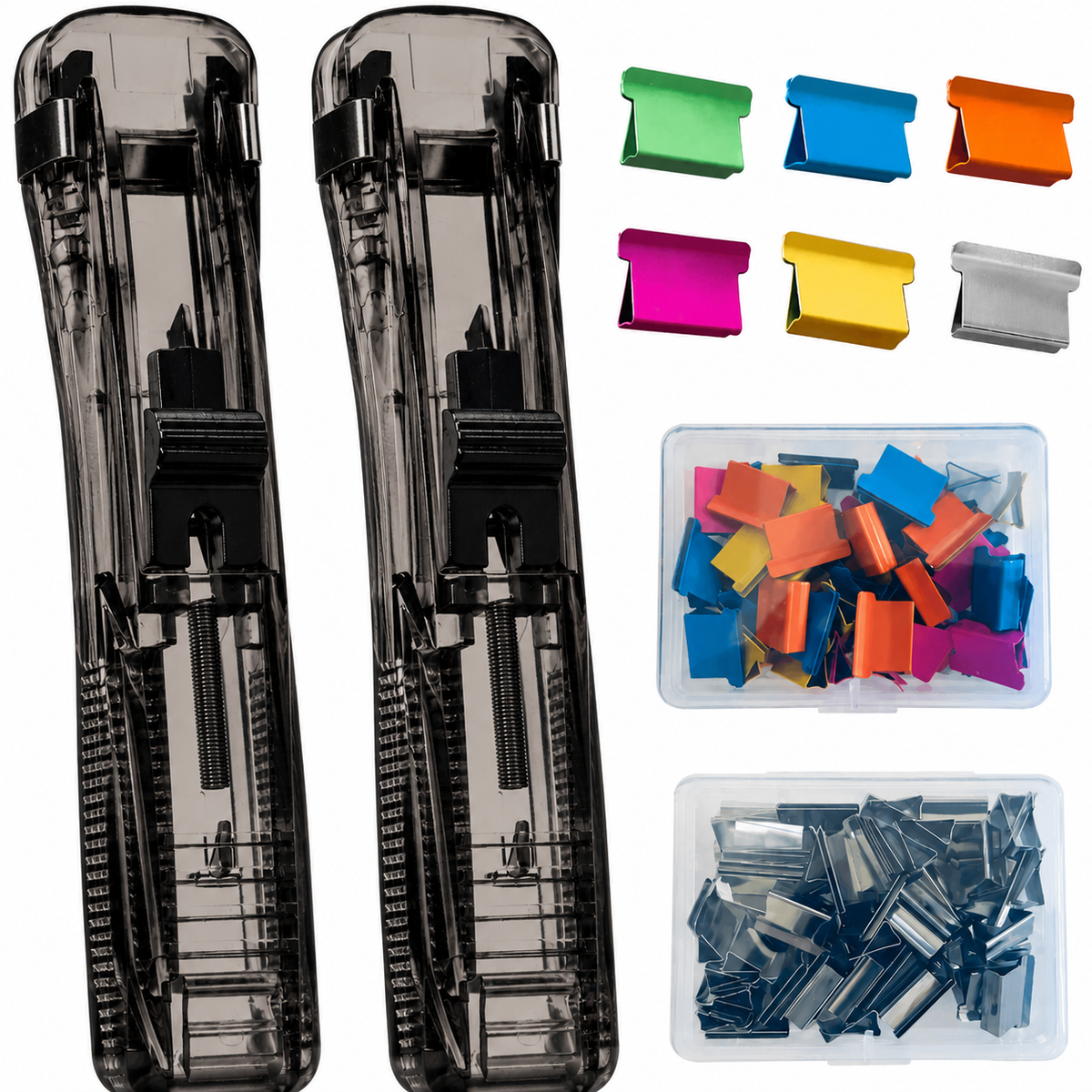 Staple-Free Clip Binder