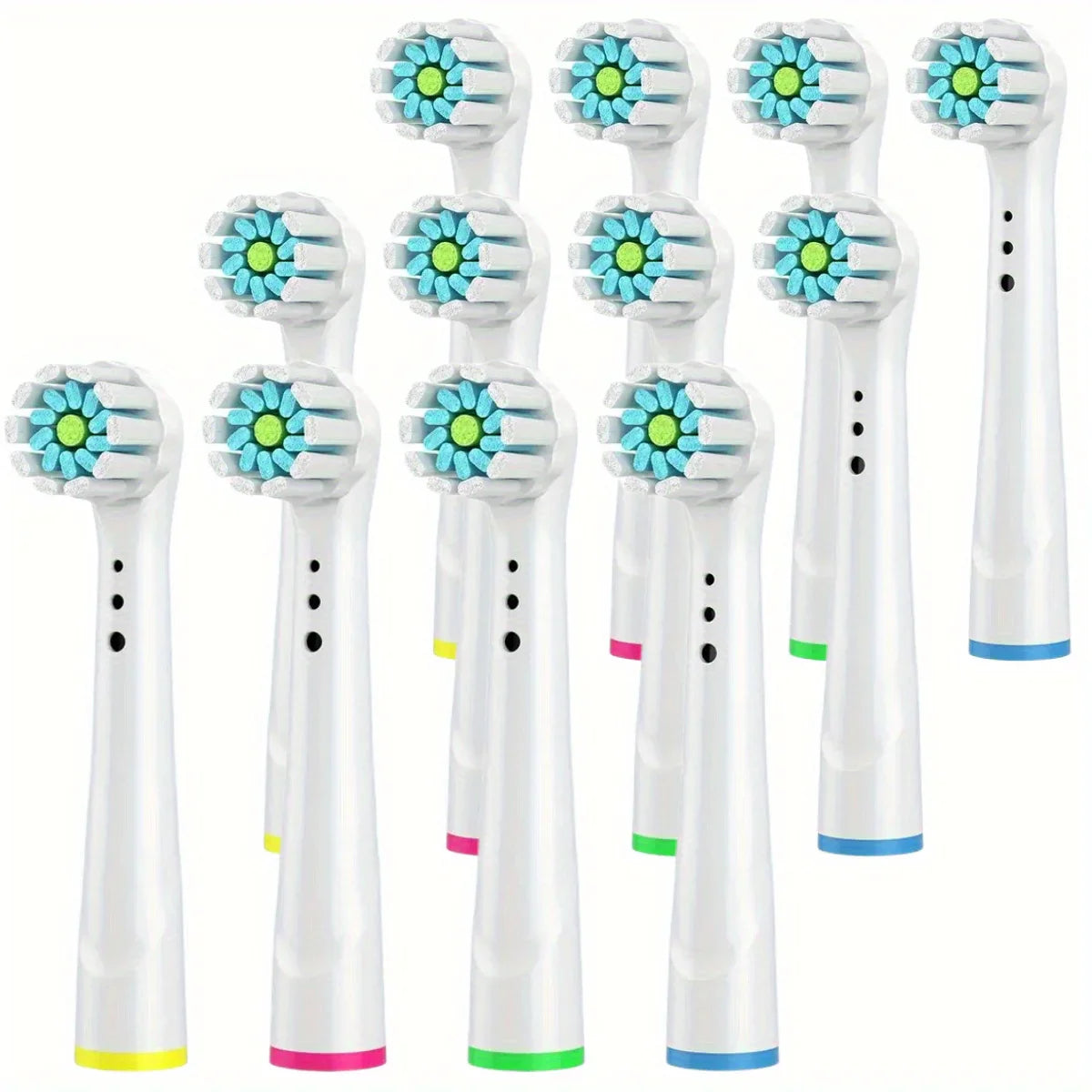 4/12/16Pcs Replacement Toothbrush Heads Compatible with Oral-B Braun Professional Electric Toothbrush Heads Brush Heads