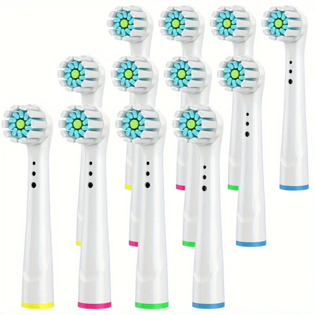 4/12/16Pcs Replacement Toothbrush Heads Compatible with Oral-B Braun Professional Electric Toothbrush Heads Brush Heads