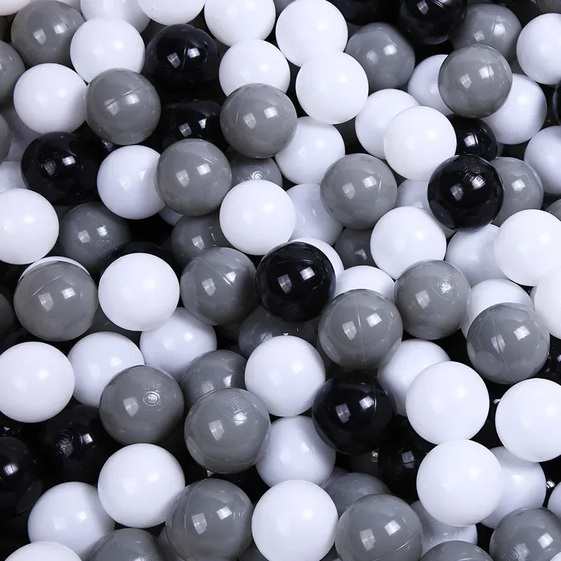 50pcs Colorful Love Star Ocean Balls – Eco-Friendly Plastic Balls for Baby Play Pits & Pools