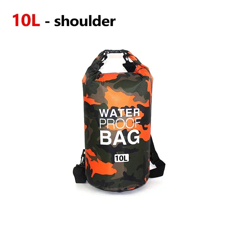 10L–20L Waterproof Dry Bag Backpack – Floating Pouch for Kayaking, Trekking, Boating & Rafting