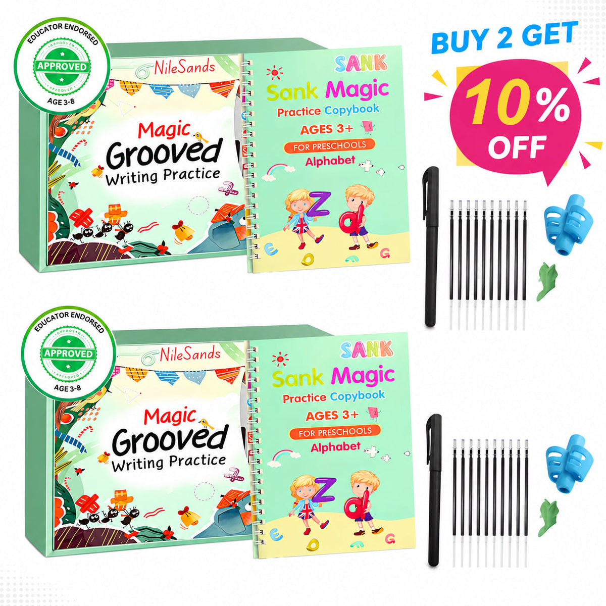 Kids Practice Copybook Set