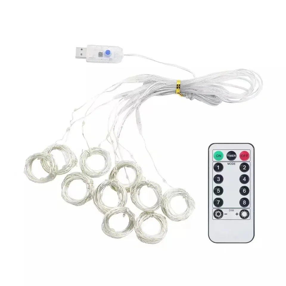 3Mx1M/2M/3M LED String Lights USB Fairy Lights Garland for New Year Wedding Festive Party Christmas Home Curtain Decoration