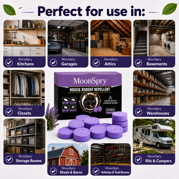 Cinnamon Pest & Rodent Repellent Pucks 🕷️🐍