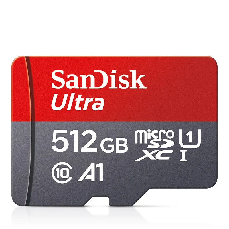 100% Original SanDisk Micro tf Card 256GB 128GB 64GB 32GB A1 Class 10 Memory Card UHS-1 TF Flash Card for Samrtphone/PC