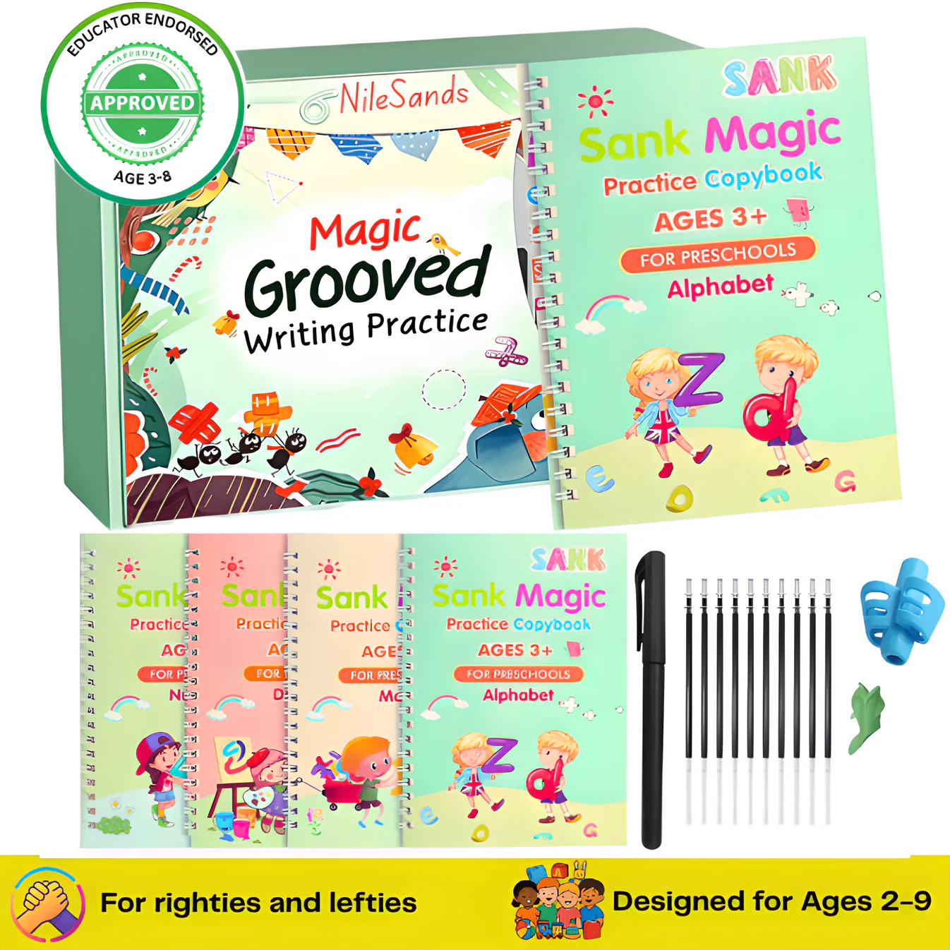 Kids Practice Copybook Set