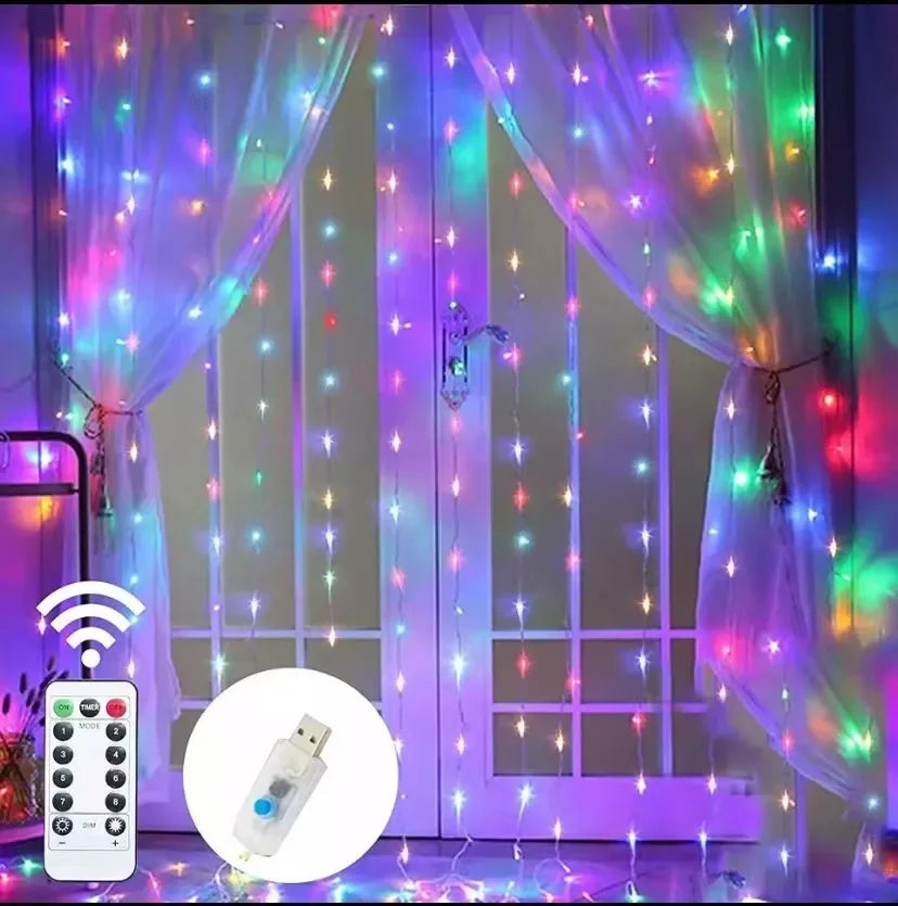 3Mx1M/2M/3M LED String Lights USB Fairy Lights Garland for New Year Wedding Festive Party Christmas Home Curtain Decoration