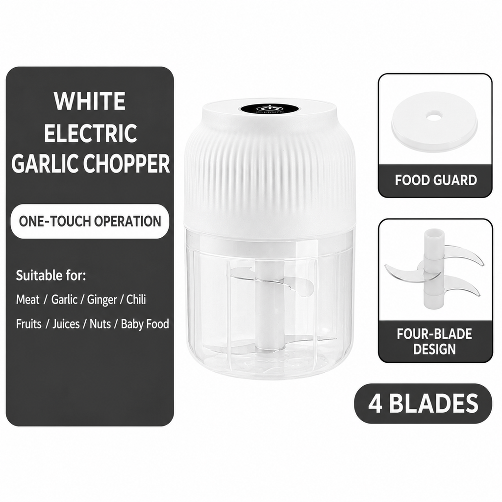 Wireless Mini Food Chopper with USB Charging