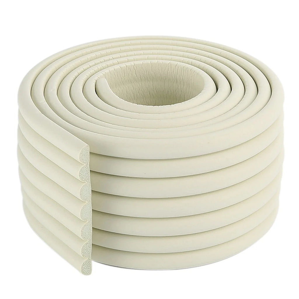 2M Table Edge Guard Furniture Corner Protector Self Adhesive U-Shape Anticollision Strip Child Safety Protection Soft Edge