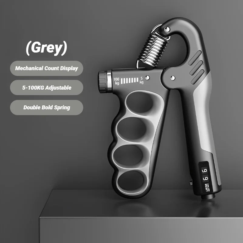 5-100kg Adjustable Grip Strength Device for Rehabilitation Training, Muscle Enhancement, Strength Training, Grip Strength Device