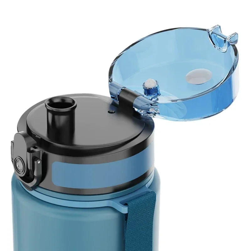 500ML/650ML/1000ML Large Capacity Sports Water Bottle – Leak Proof Portable Gym & Travel Hydration Jug