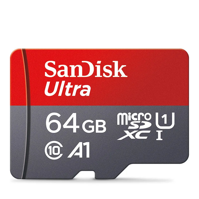 100% Original SanDisk Micro tf Card 256GB 128GB 64GB 32GB A1 Class 10 Memory Card UHS-1 TF Flash Card for Samrtphone/PC