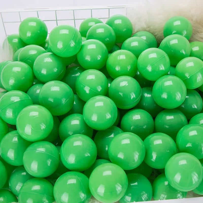 50pcs Colorful Love Star Ocean Balls – Eco-Friendly Plastic Balls for Baby Play Pits & Pools