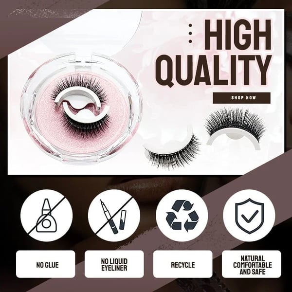 BUY 1 GET 1 FREE 🔥🎉Reusable Adhesive Eyelashes