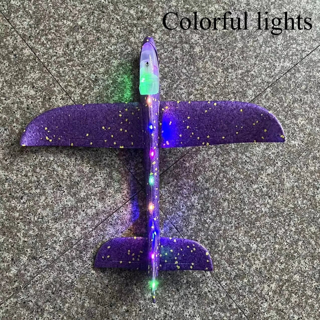 50CM Big Foam Plane Glider – Hand Throw Airplane Toy for Kids with Light Inertial EPP Material (Outdoor Launch Gift)