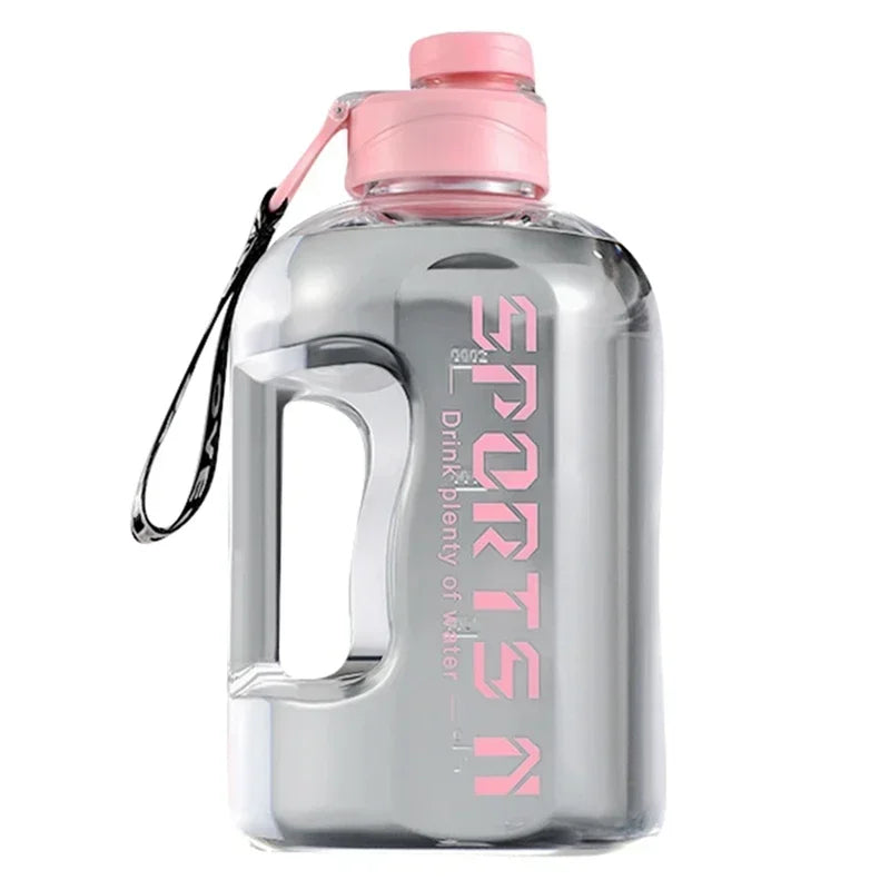 1.7L/2.7L Large Capacity Sports Water Bottle – Portable Gym & Outdoor Fitness Hydration Jug