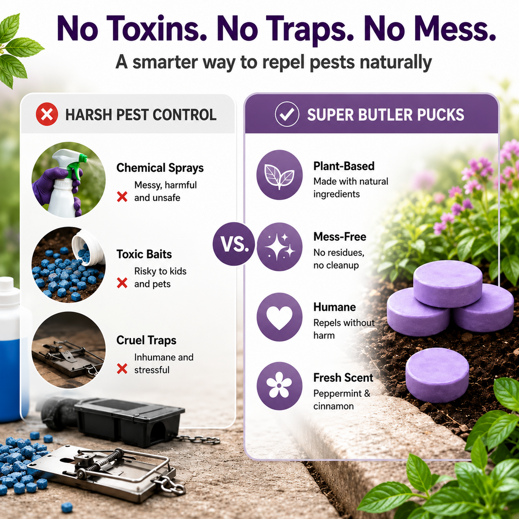 Cinnamon Pest & Rodent Repellent Pucks 🕷️🐍
