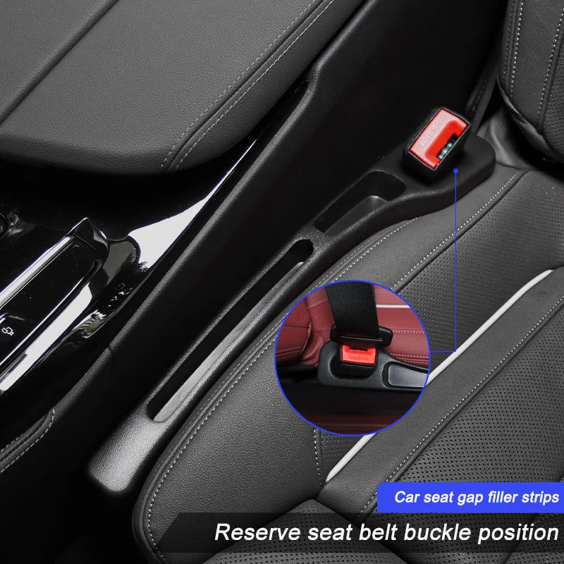 1 Pair Universal Car Seat Gap Plug Strip Side Seam Car Gap Filler Leak Proof Seat Gap Storage Organizer Interior Decoration