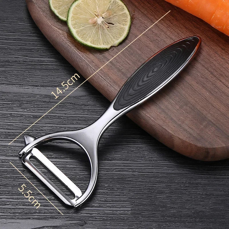 1PC Stainless Steel Vegetable Peeler Potato Peeler Multi-function Carrot Grater Fruit Tools Kitchen Accessories Cuisine Pelador
