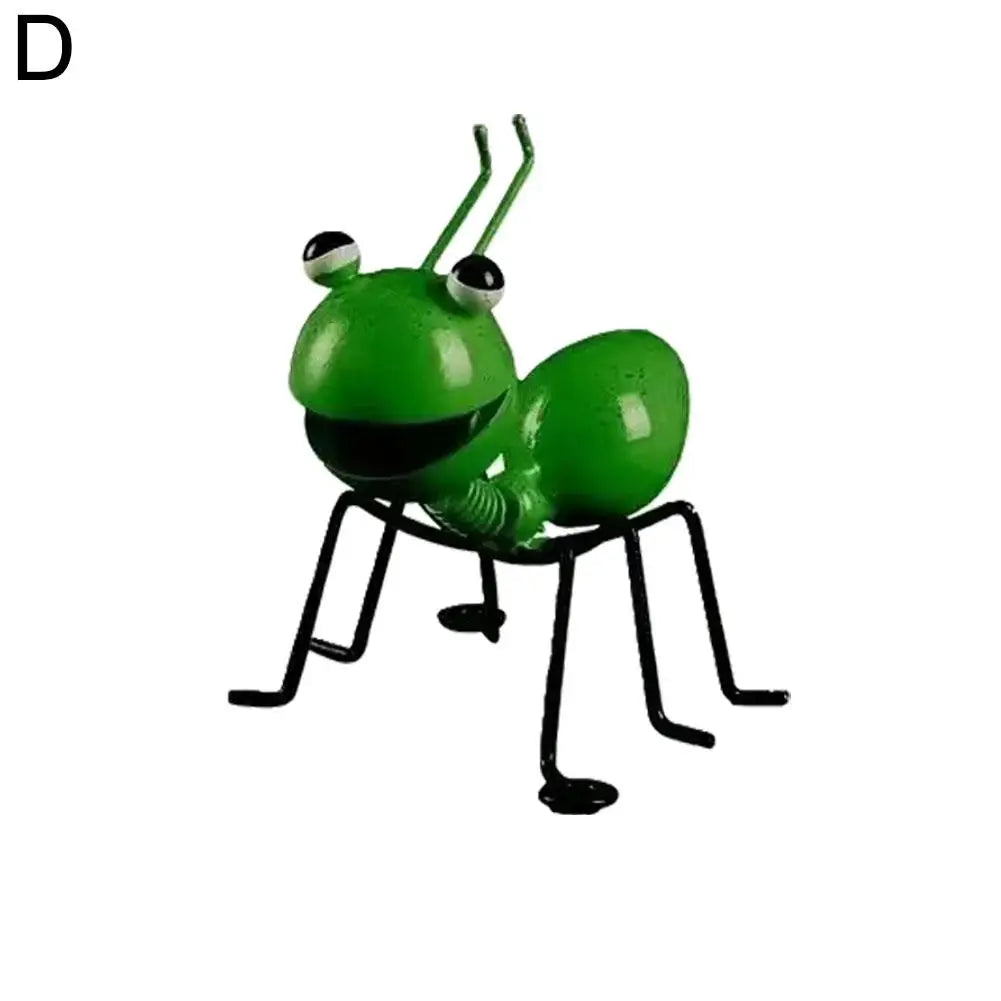 4/2pcs Iron Art Ant Statue Garden Decor Figure Stand Ant For Outdoor Yard Lawn Decoration Ant Sculpture Home Desktop Decor