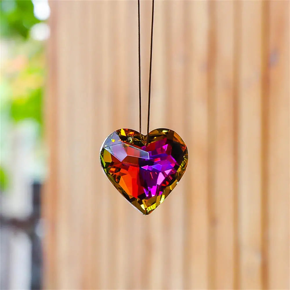 1Pc Clear Crystal Feng Shui Ball – Sun Catcher Prism Ornament for Home, Party & Wedding Décor (20–50mm)