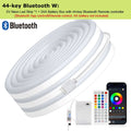 3AA Battery Box RGB Neon LED Strip Light – 5V 108 LEDs/M Waterproof Flexible Neon Strip with Bluetooth & Remote Control