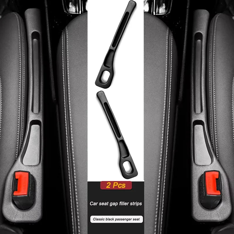 1 Pair Universal Car Seat Gap Plug Strip Side Seam Car Gap Filler Leak Proof Seat Gap Storage Organizer Interior Decoration