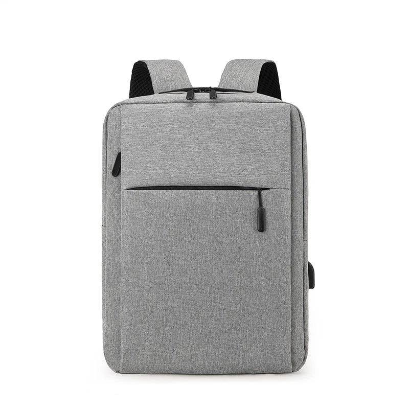 15.6-Inch Men’s Laptop Backpack – Waterproof Travel Bag with USB Charging Port for Business, School & Commute