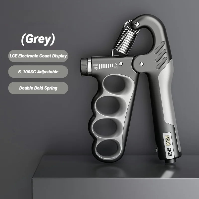 5-100kg Adjustable Grip Strength Device for Rehabilitation Training, Muscle Enhancement, Strength Training, Grip Strength Device