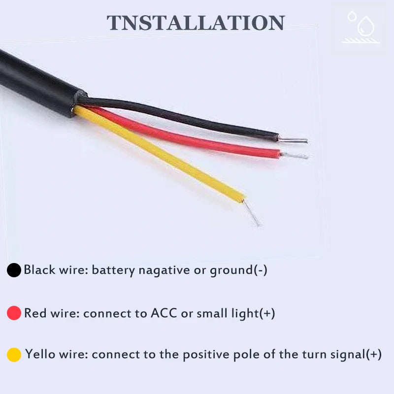 2pcs LED Car DRL Daytime Running Light Flexible Waterproof Strip 12V Auto Headlights White Turn Signal Yellow Brake Flow Lights