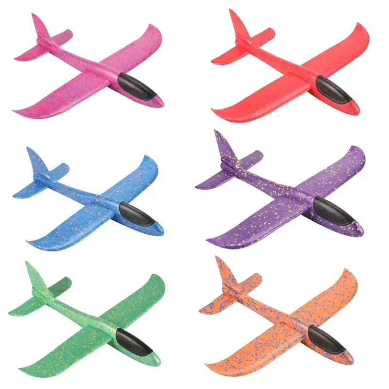 50CM Big Foam Plane Glider – Hand Throw Airplane Toy for Kids with Light Inertial EPP Material (Outdoor Launch Gift)