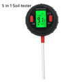 5-in-1 PH Soil Tester – Portable Moisture Meter, Thermometer, Humidity & Water Analyzer for Gardening & Hydroponics