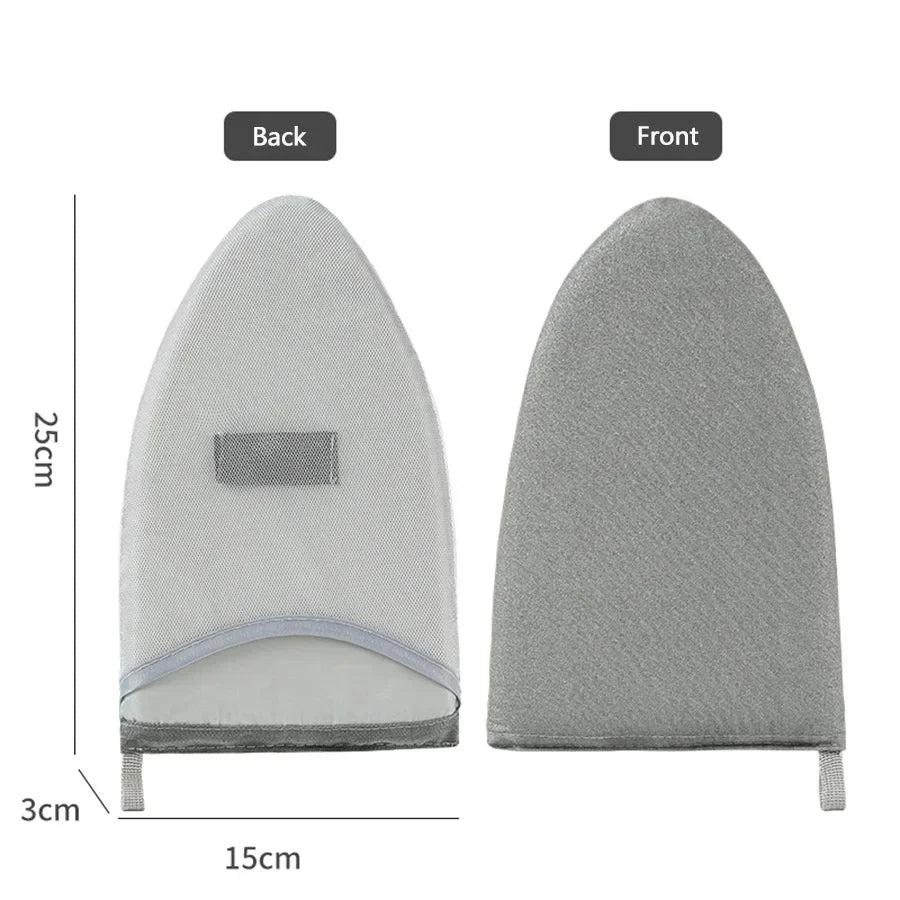 1Pc Fabric Handheld Ironing Board – Small Home Ironing Tray with Insulated Ironing Gloves