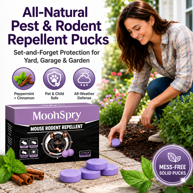 Cinnamon Pest & Rodent Repellent Pucks 🕷️🐍