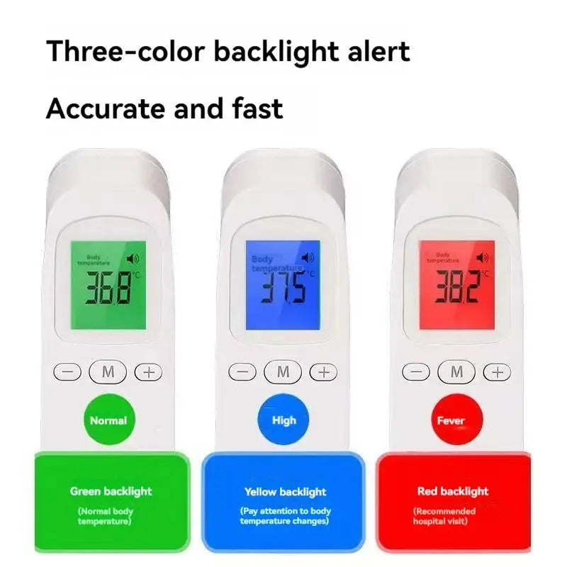 2-in-1 Infrared Forehead Thermometer & Pulse Oximeter Set – Accurate Non-Contact Measurement for Home & Travel Use