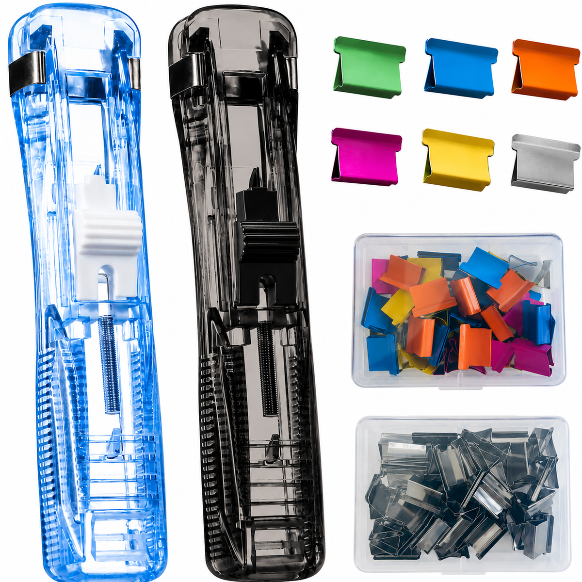 Staple-Free Clip Binder