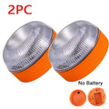 1pc/2pcs LED Vehicle Emergency Warning Light,Battery Powered,for Various Car Models-Roadside Assistance,Offroad Enthusiast,Truck
