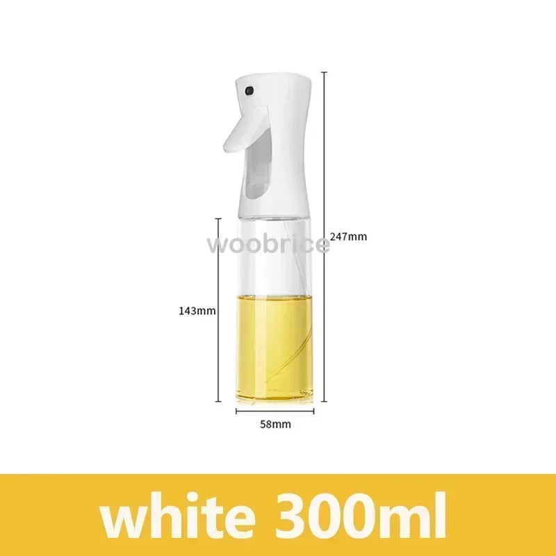 200ml–500ml Oil Spray Bottle – Olive Oil Dispenser for Cooking, BBQ & Baking with Anti-Drip Nozzle