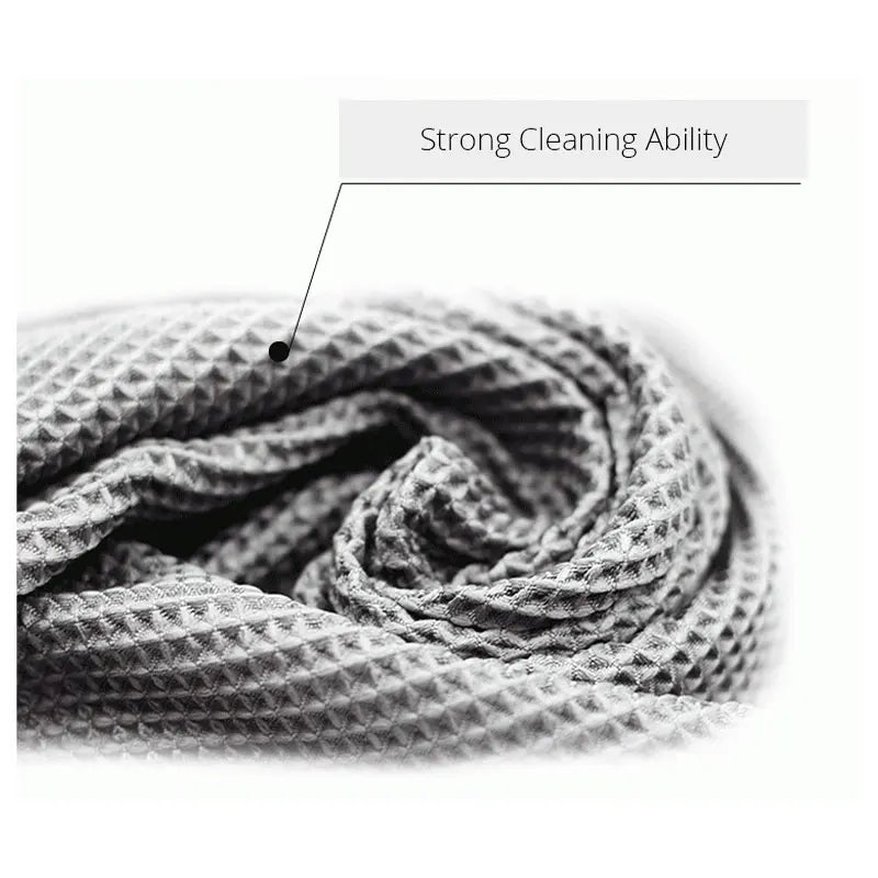 1 Pair Waffle Auto Towels Detailing Cleaning Cloth Car Rag Wash Towel Fast Dry Car Home Care Maintenance Accessories 40X40cm