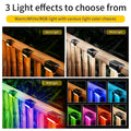1pcs 4pcs Solar Deck Lights Outdoor Solar Lights Waterproof Garden Light Solar Stairs Light for Patio Stairs Railing Pathway