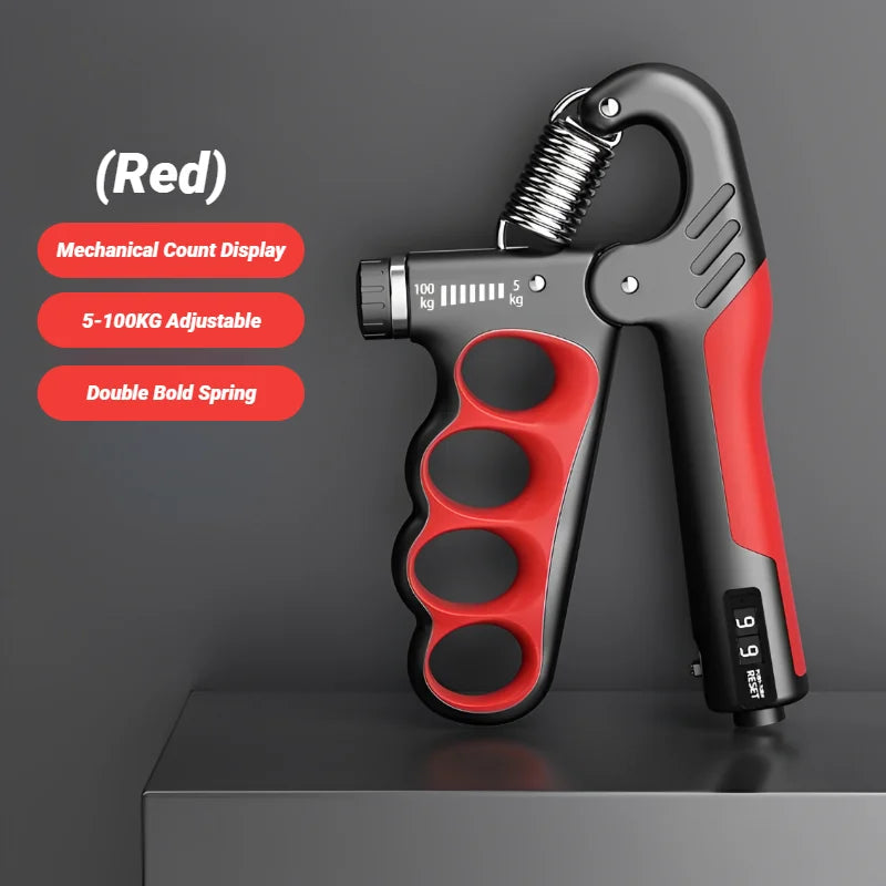 5-100kg Adjustable Grip Strength Device for Rehabilitation Training, Muscle Enhancement, Strength Training, Grip Strength Device