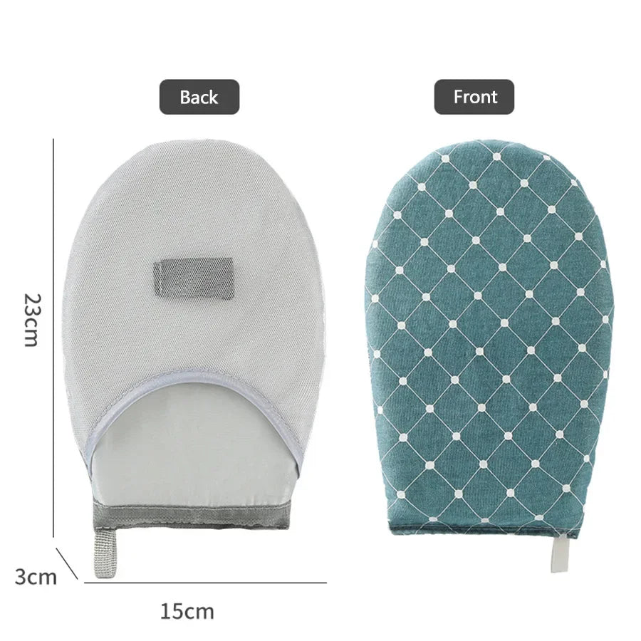 1Pc Fabric Handheld Ironing Board – Small Home Ironing Tray with Insulated Ironing Gloves
