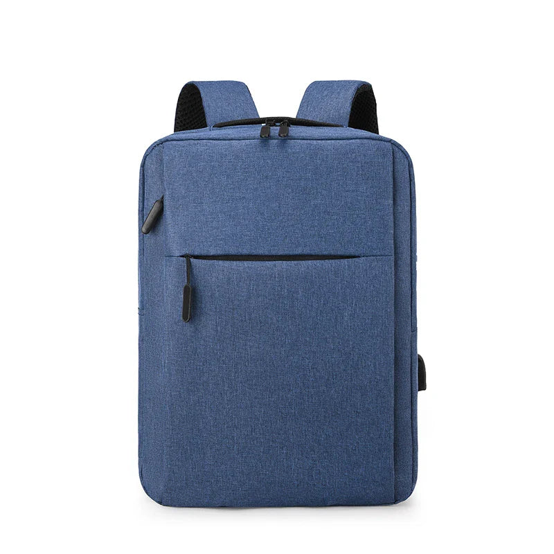 15.6-Inch Men’s Laptop Backpack – Waterproof Travel Bag with USB Charging Port for Business, School & Commute