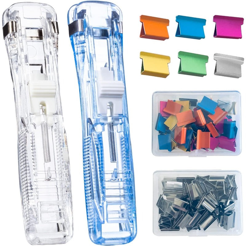Staple-Free Clip Binder