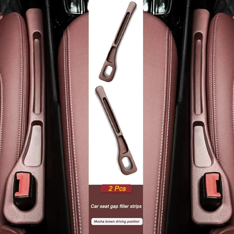 1 Pair Universal Car Seat Gap Plug Strip Side Seam Car Gap Filler Leak Proof Seat Gap Storage Organizer Interior Decoration