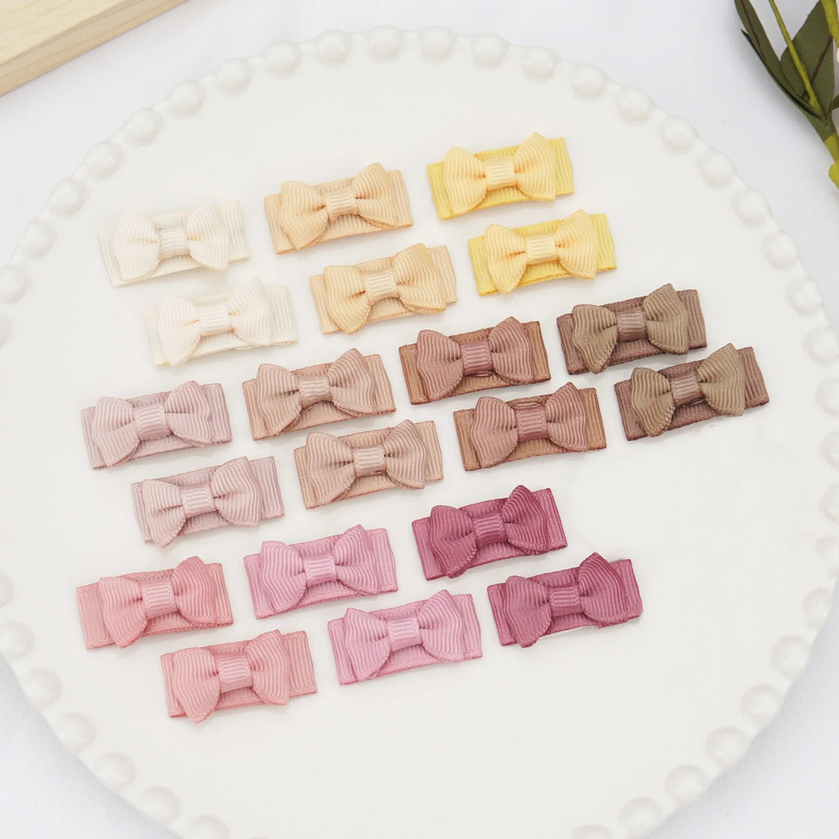 20Pcs Baby Hair Clips Set – Soft Lanugo Hairpins for Newborns, No-Hurt Princess Hair Accessories for Girls