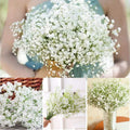 1/3pcs Artificial Flowers Fake Plastic Gypsophila Wedding Bridal Bouquets Accessory Clearance Vase Home Room Decor Diy Gift Yard